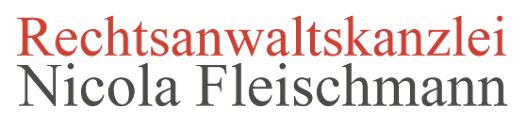 „Rechtsanwältin Nicola Fleischmann“-Logo, zur Startseite